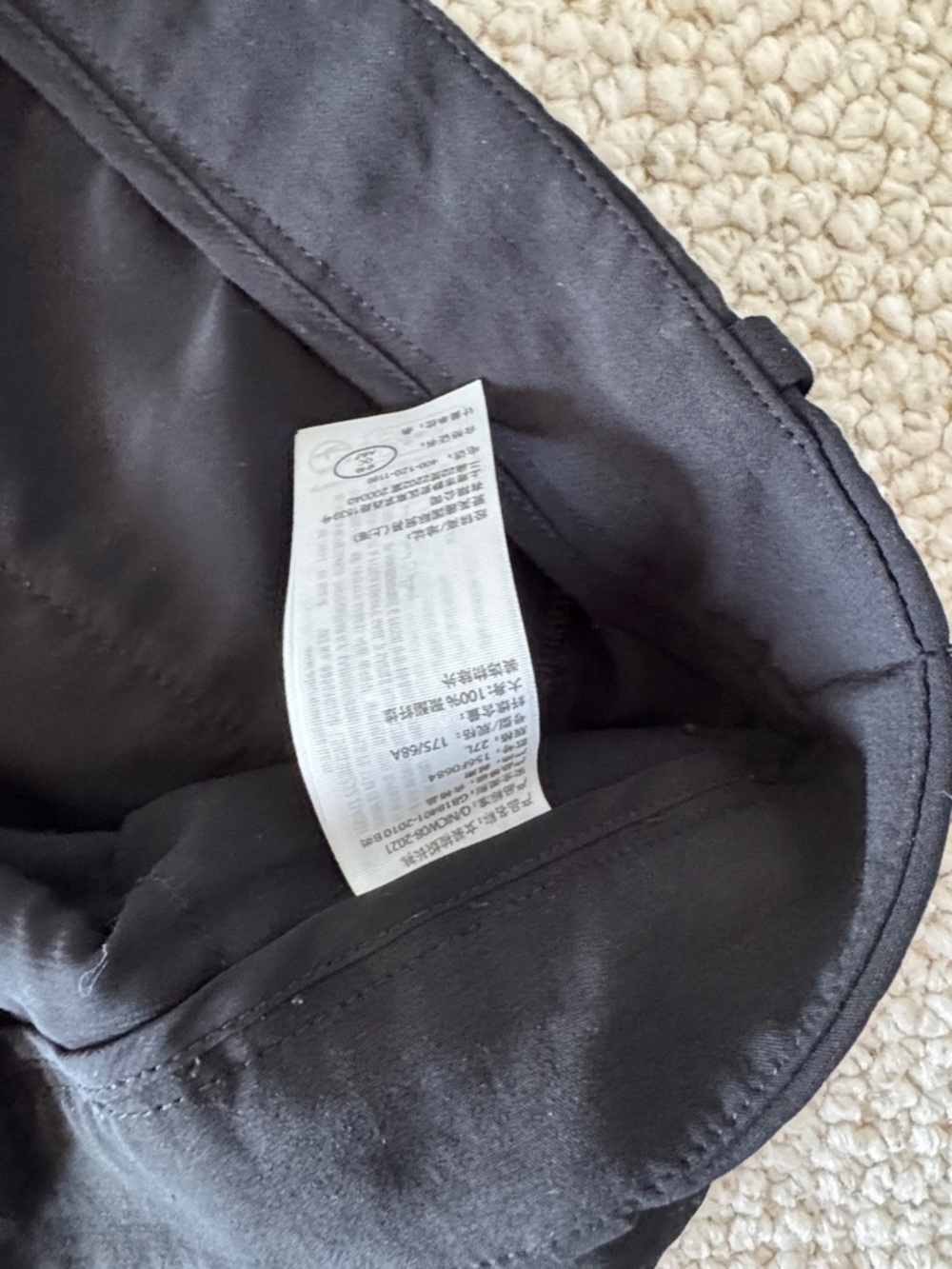 Abercrombie & Fitch Black Wide Leg Trousers - Picture 3 of 5